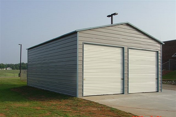 Boxed Eave Roof Style Garage
