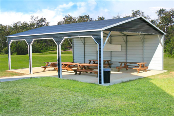 Boxed Eave Roof Style Carport