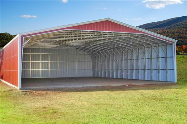 Vertical Roof Style Carport