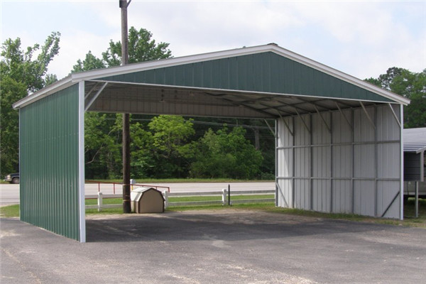 Vertical Roof Style Carport