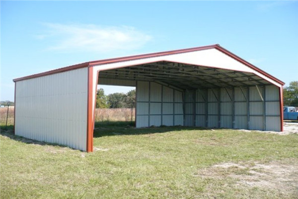 Vertical Roof Style Carport