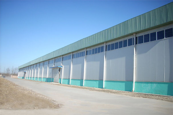 Structural Steel Frame Warehouse Construction