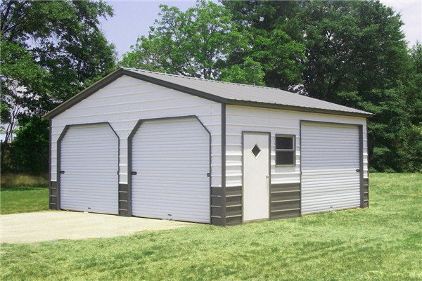 Boxed Eave Roof Style Garage