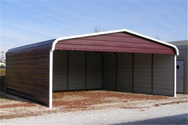 China High Quality Galvanized Steel Structure Double Metal Car