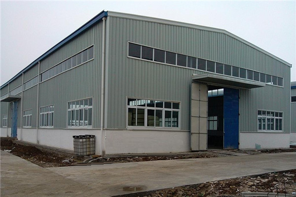 Prefabricated steel structure frame building workshop