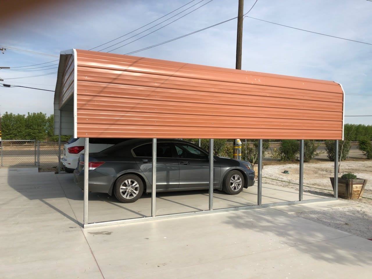 Galvanized Steel Frame Carport