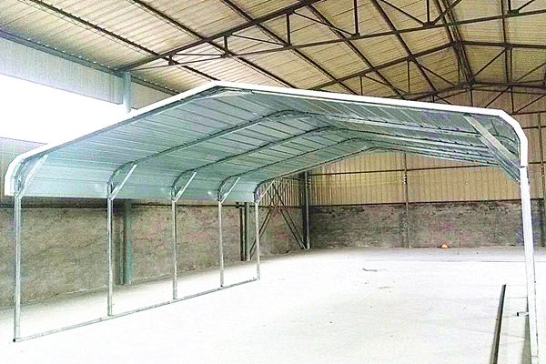 Portable carport shelter 6x6x3m steel carport for sale