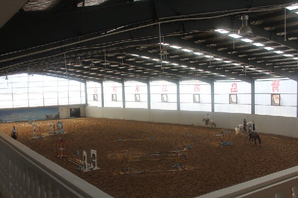 china Prefab Steel Structure Horse Riding Arenas Kits