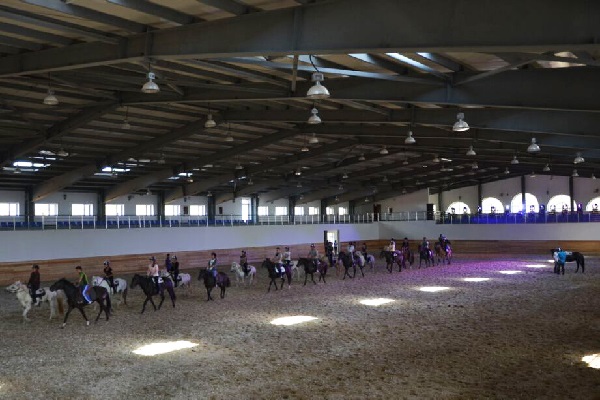 china Prefab Steel Structure Horse Riding Arenas Kits