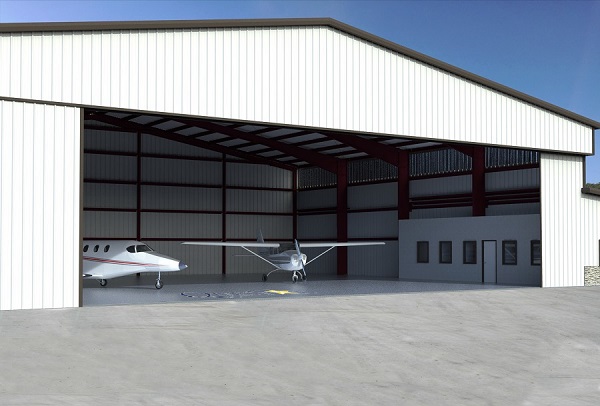 Customized Metal or Steel Airplane Hangars for Aircraft Storage, Metal Buildings are the Best Choice !