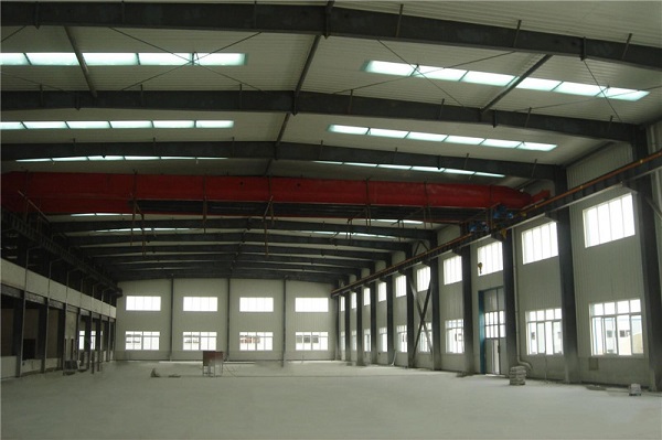 Pre-Engineered Metal Industrial Overhead Cranes Building for Manufacturing Facilities